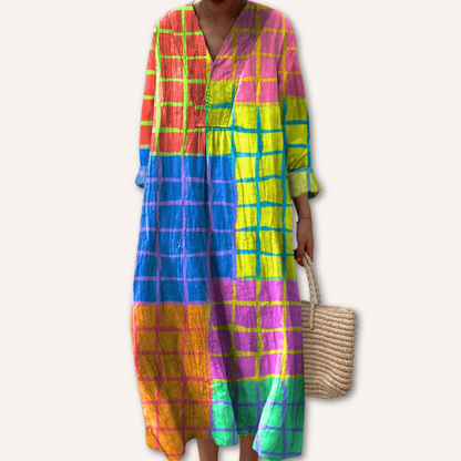 Soft Elegance Floral Dress