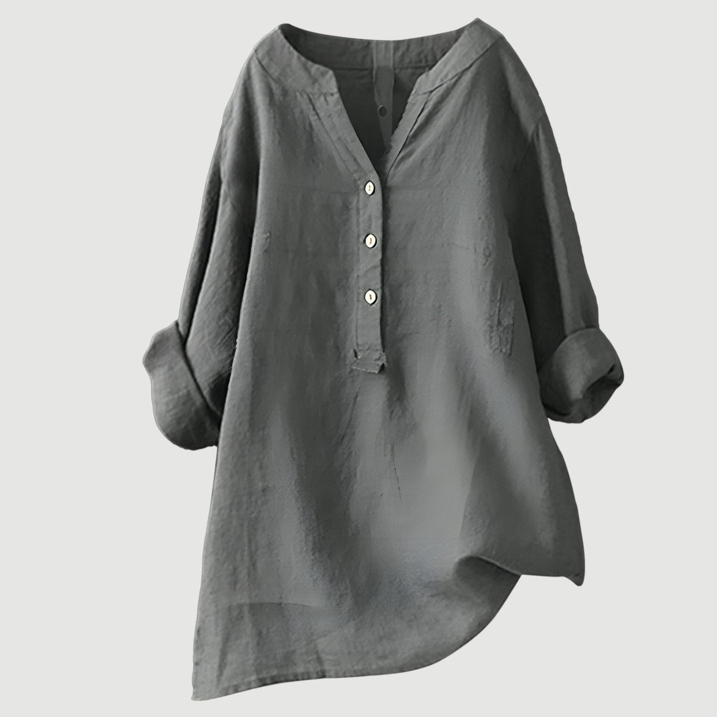 Breezy Comfort Linen Top