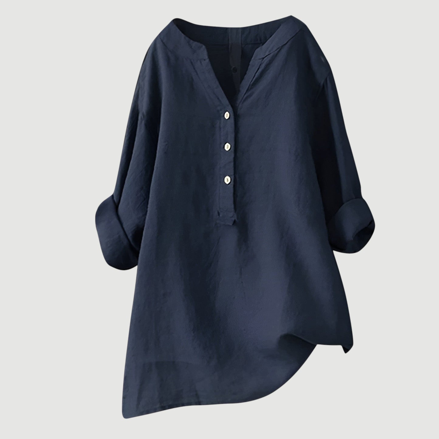 Breezy Comfort Linen Top