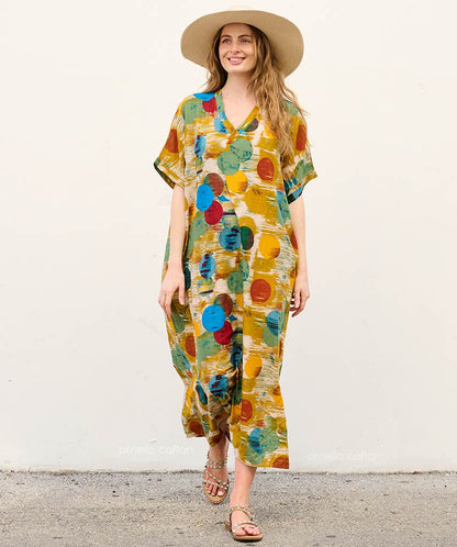 Vibrant Everyday Pocket Dress