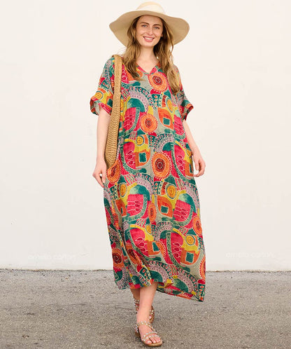 Colourful Pocket Dress