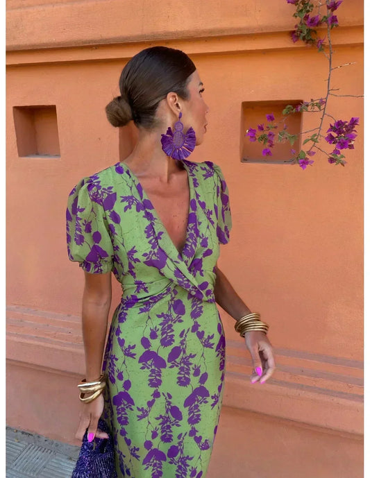 Fluid-Elegance Summer Dress