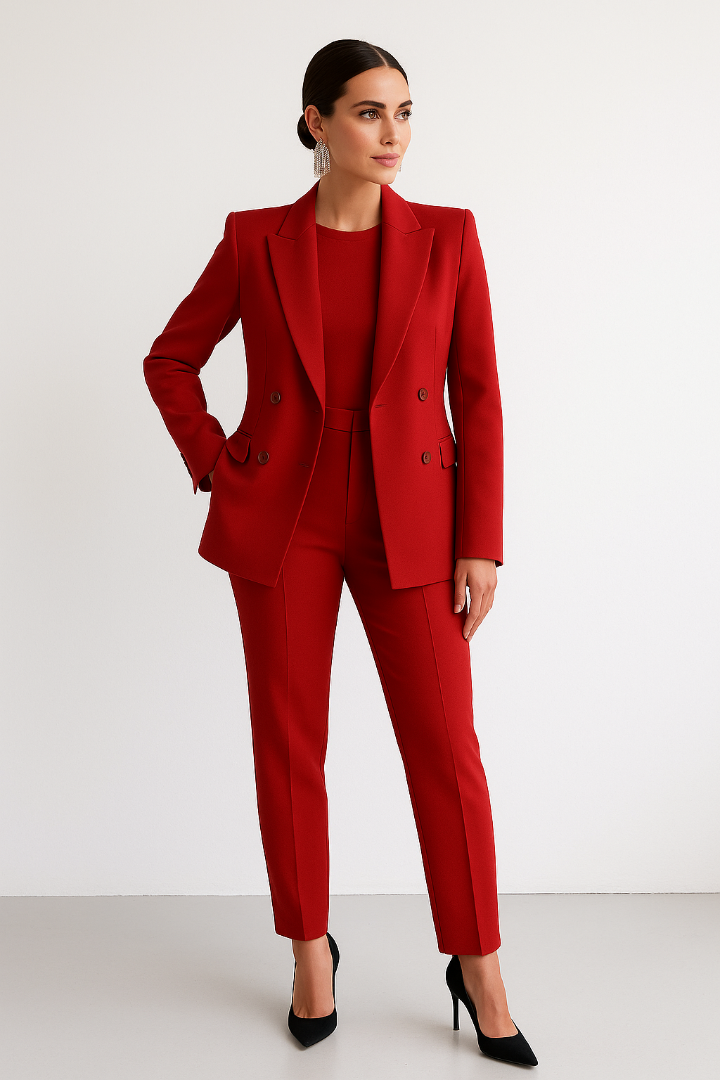 Elegant-Silhouette Suit