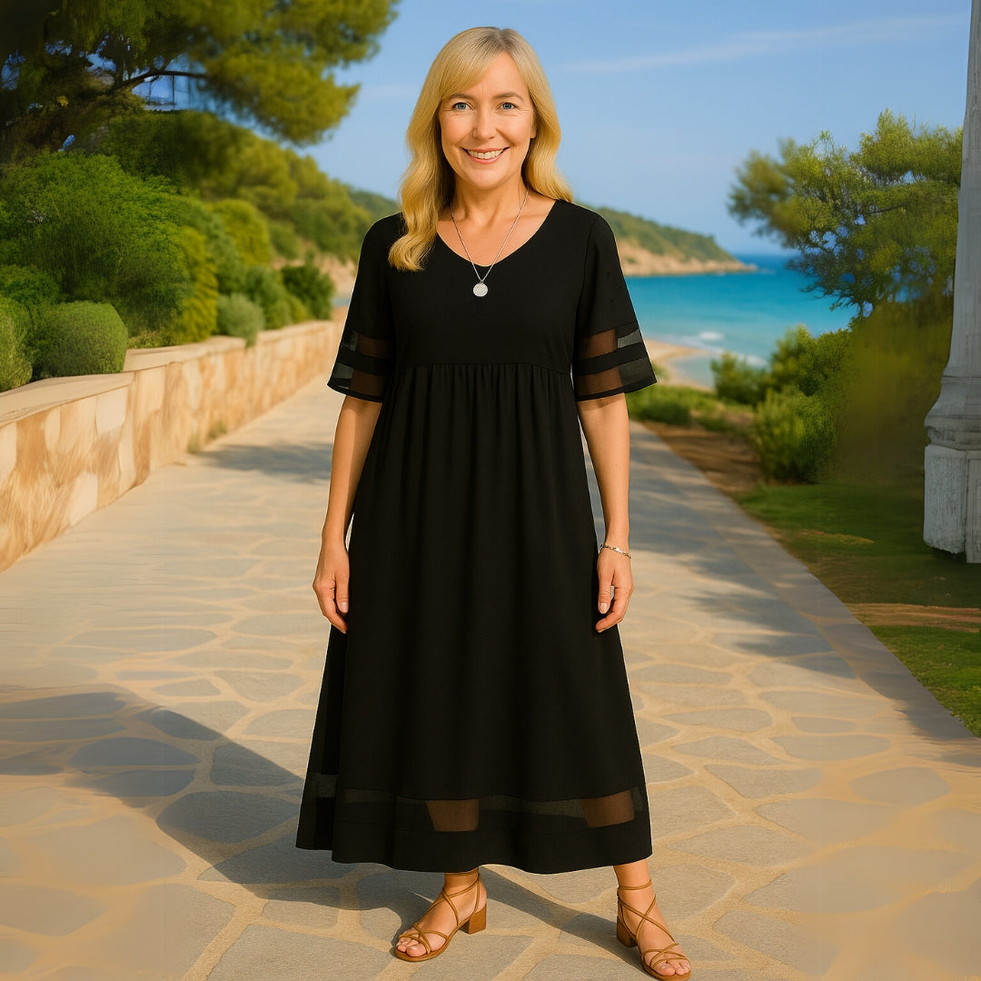 Chic Tummy-Flattering Dress