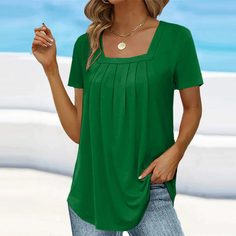 Graceful-Summer Blouse