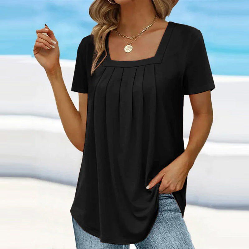 Graceful-Summer Blouse
