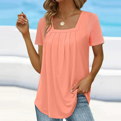 Graceful-Summer Blouse