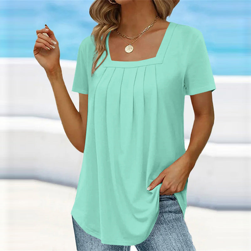 Graceful-Summer Blouse