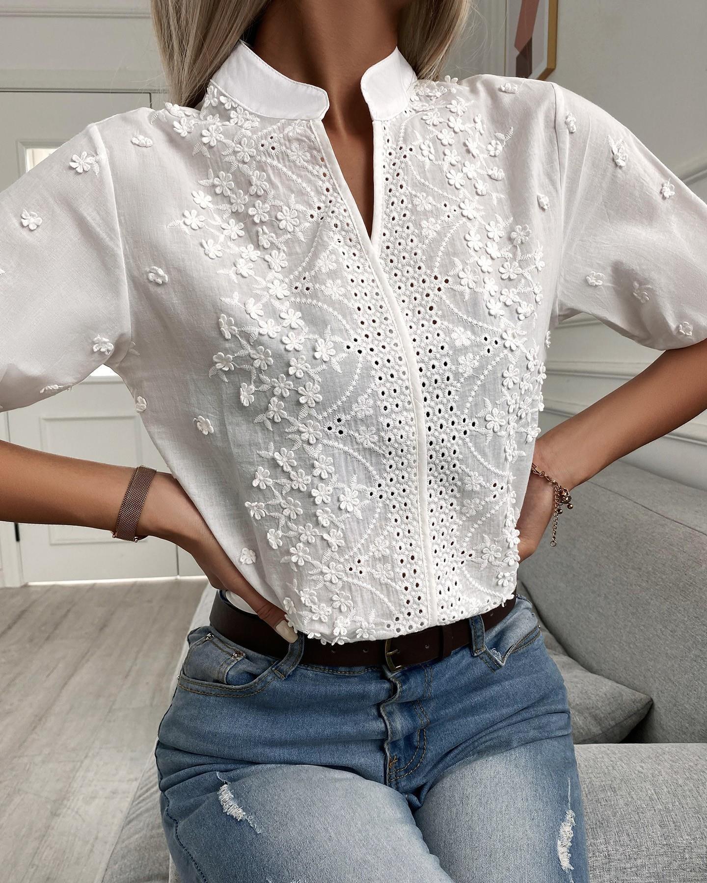Elegance Embroidered Blouse