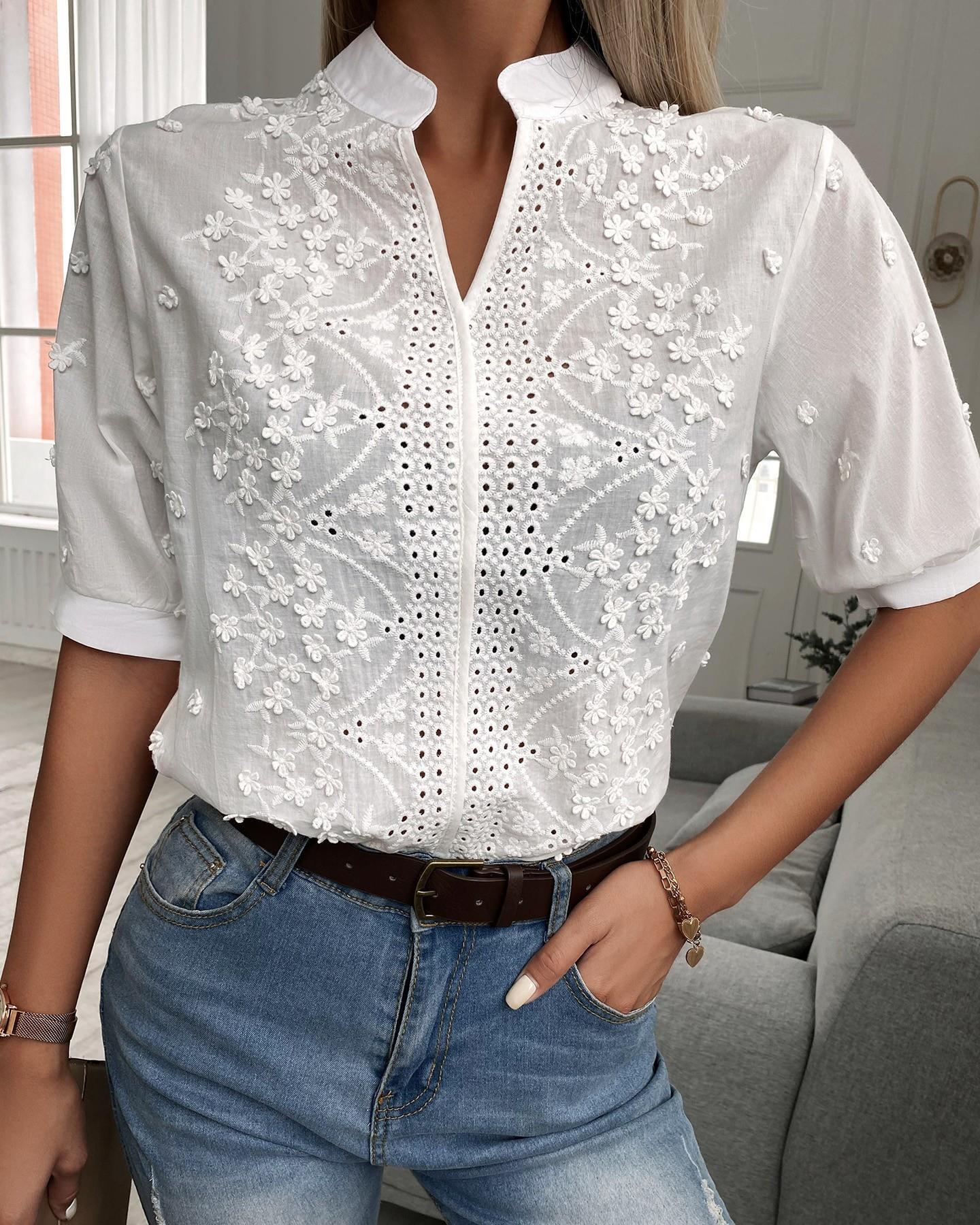 Elegance Embroidered Blouse