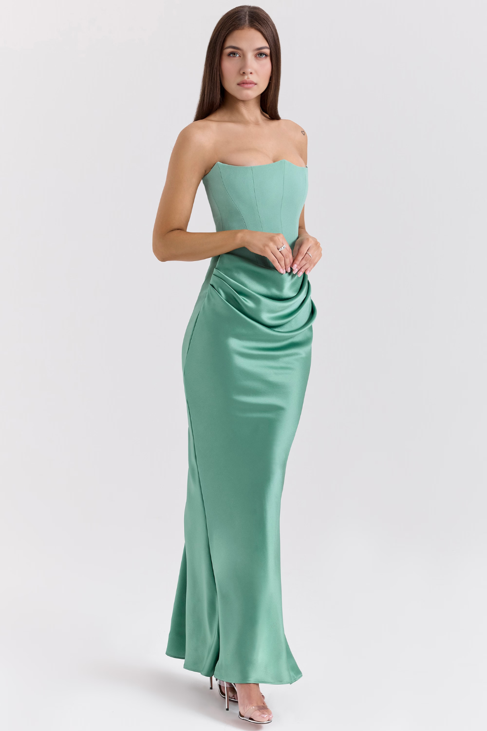 Elegant Satin Gown for Special Occasions