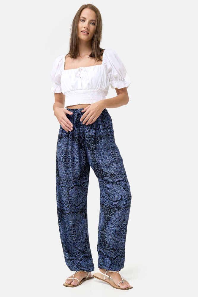 Featherlight Harem Trousers