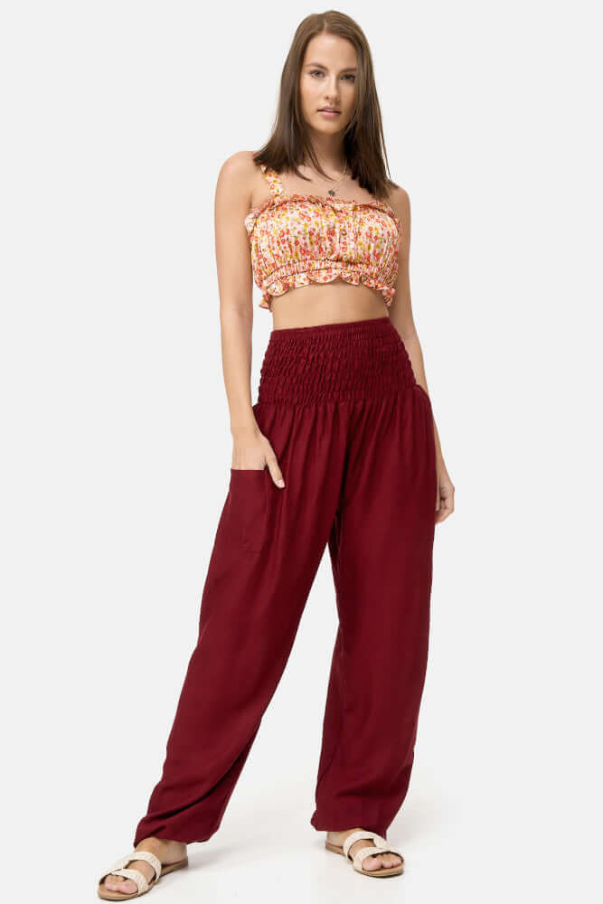 Cloud-Soft Harem Trousers