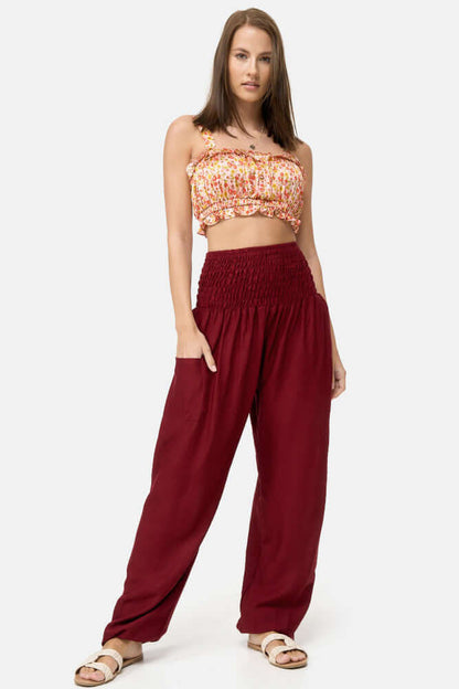 Cloud-Soft Harem Trousers