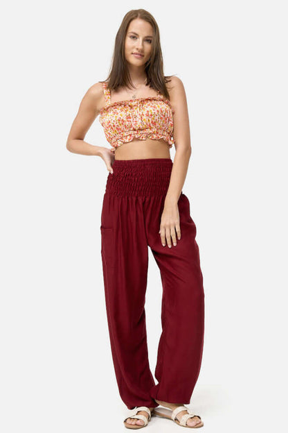 Cloud-Soft Harem Trousers