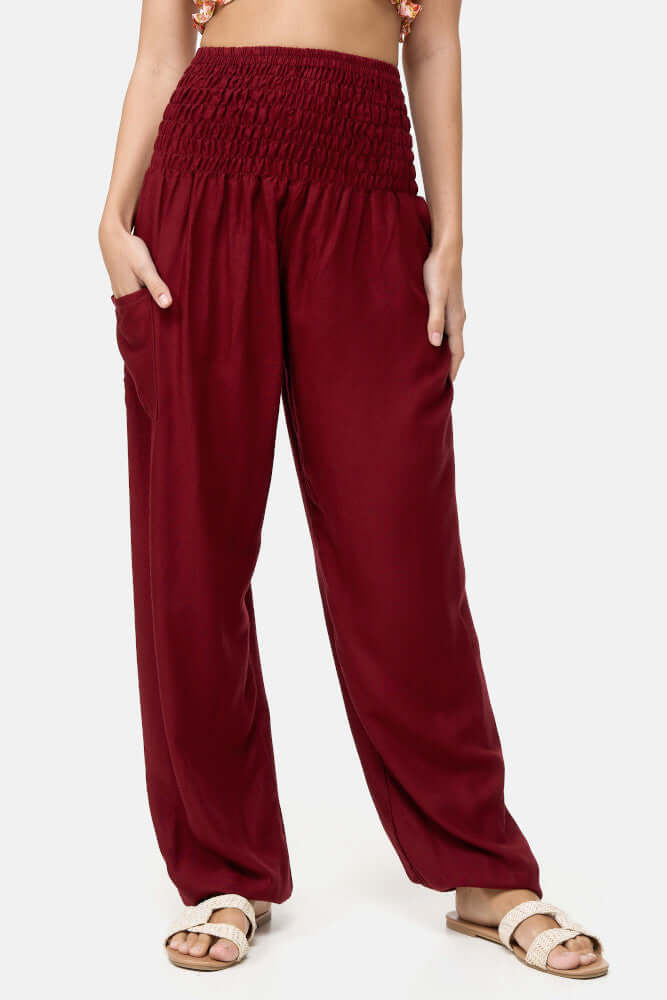 Cloud-Soft Harem Trousers