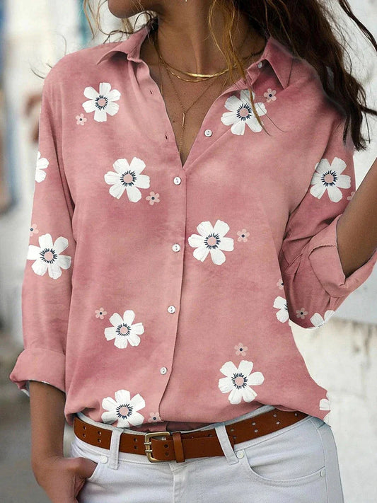 Airy Floral Blouse