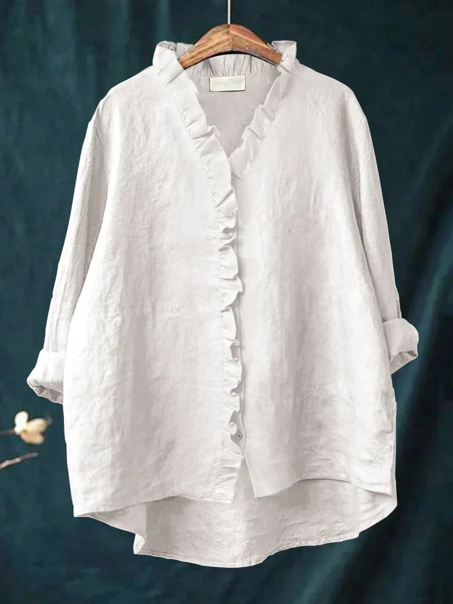Chic Frill Summer Blouse