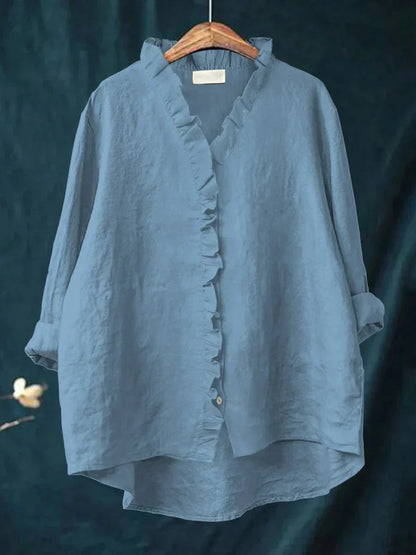 Chic Frill Summer Blouse