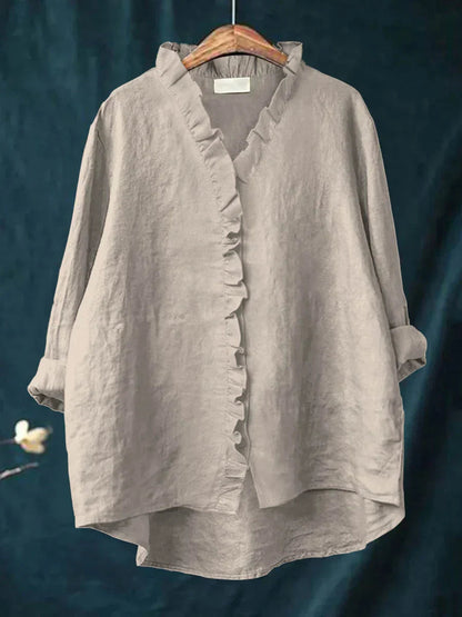 Chic Frill Summer Blouse