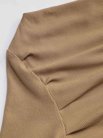 Flattering Asymmetrical Long Sleeve Top