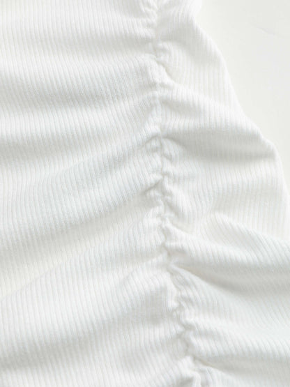 Flattering Asymmetrical Long Sleeve Top