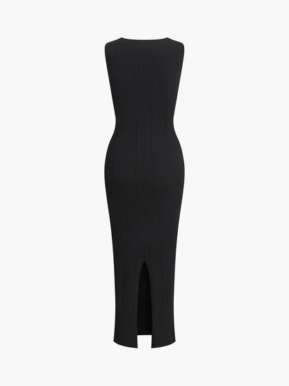 Sculpting Striped Dress