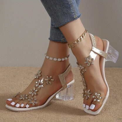 Floral Elegance Sandals