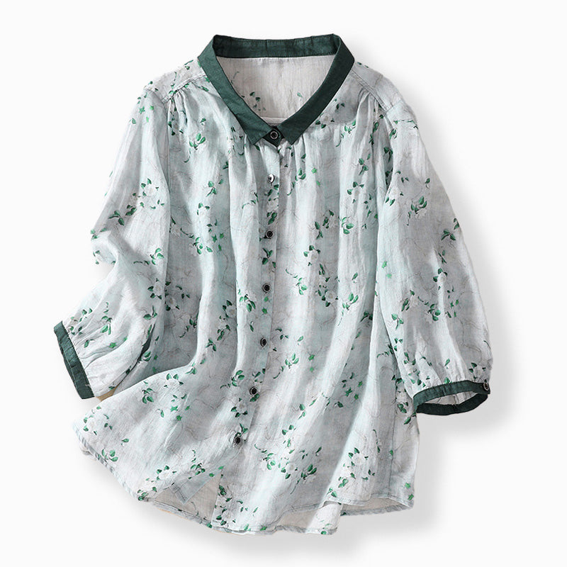 Cooling Floral Blouse