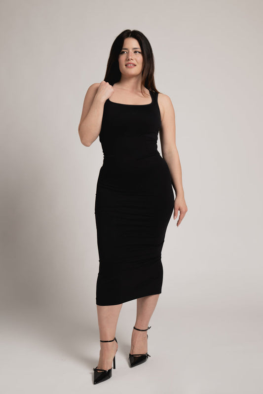 Sculpting Midi Dress