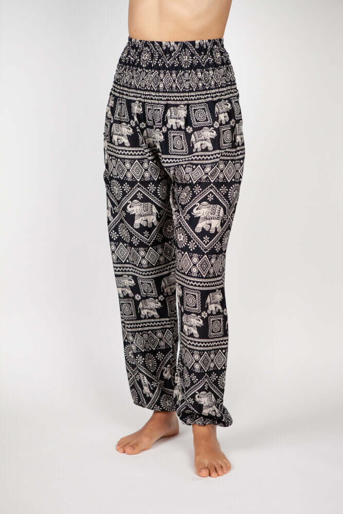 Comfort-Waist Harem Trousers