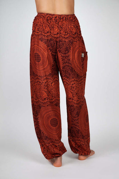 Easy-Waist Harem Trousers