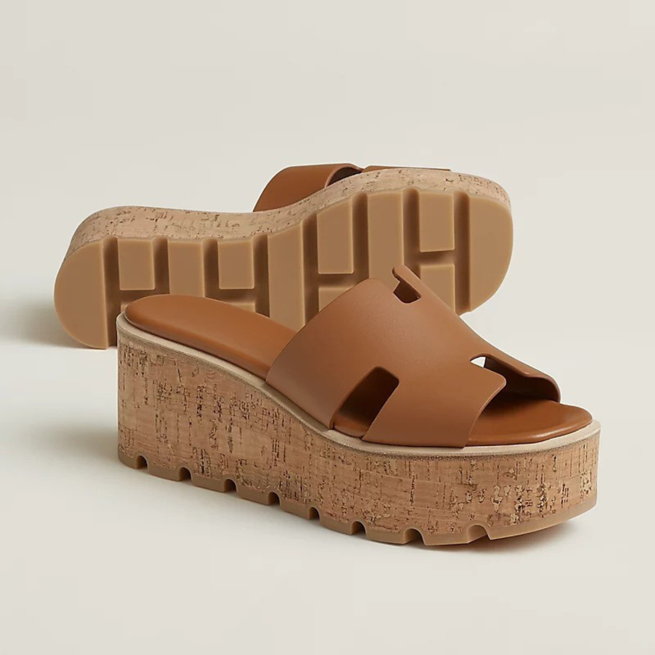 Vegan-Leather Comfort Sandals