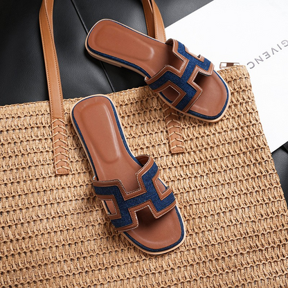 Elegant-Comfort Capri Sandals