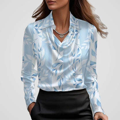 Elegant Comfort Satin Blouse