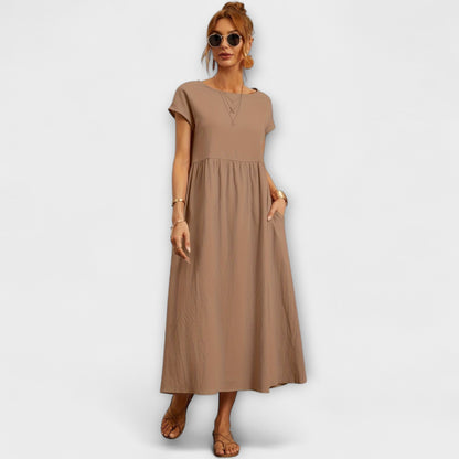 Sun-Kissed Magnolia Dress