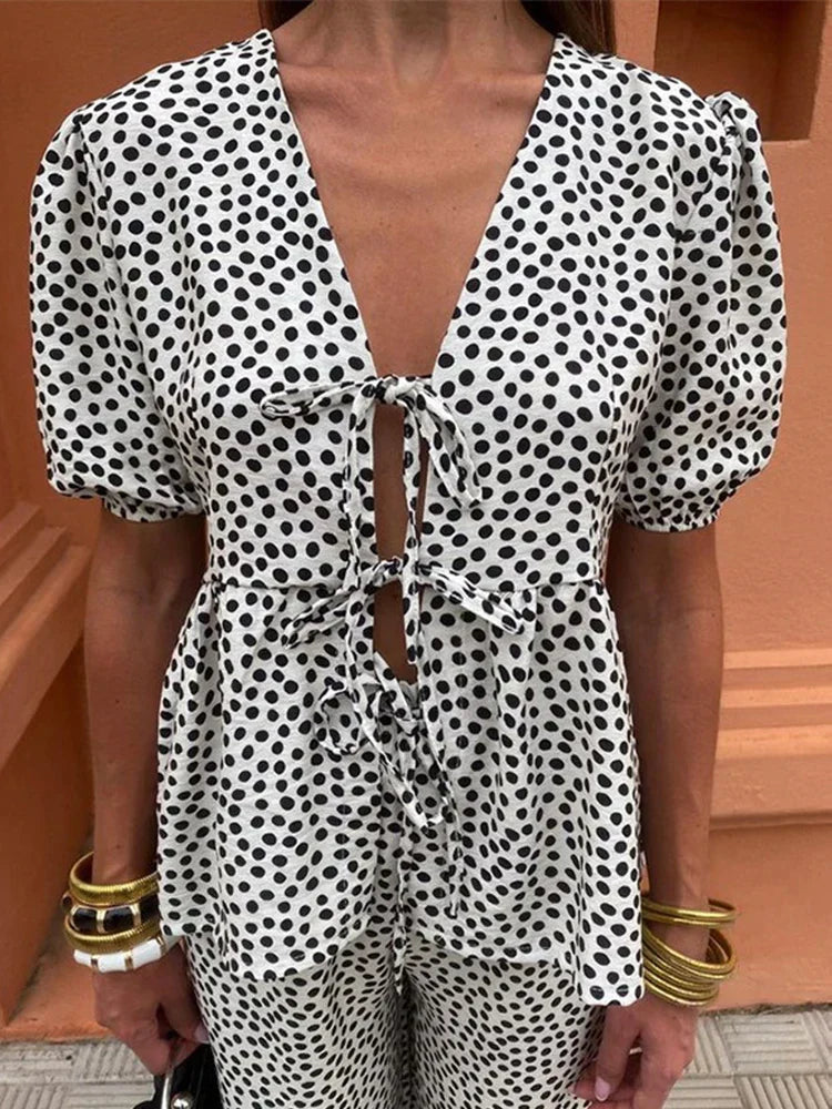 Bold Print Comfort Set