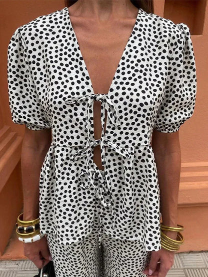 Bold Print Comfort Set