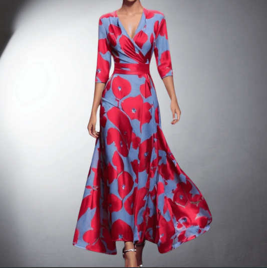 Timeless Floral Elegant Dress