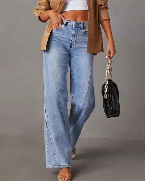 High-Waist Comfort Jeans