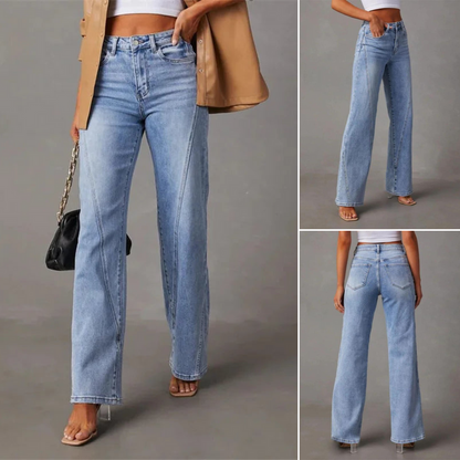 High-Waist Comfort Jeans
