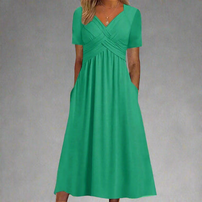 Tummy-Smoothing Pocket Dress