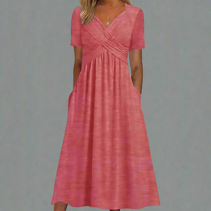 Tummy-Smoothing Pocket Dress