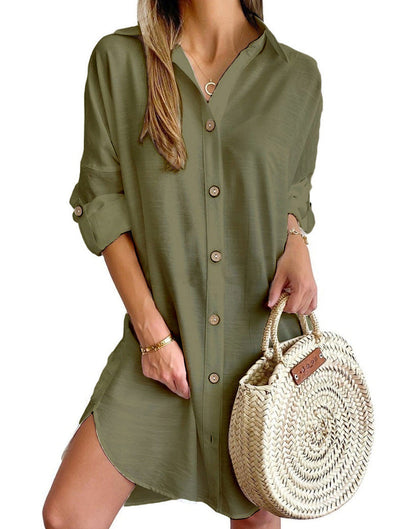 Effortless Chic Shirt Dress