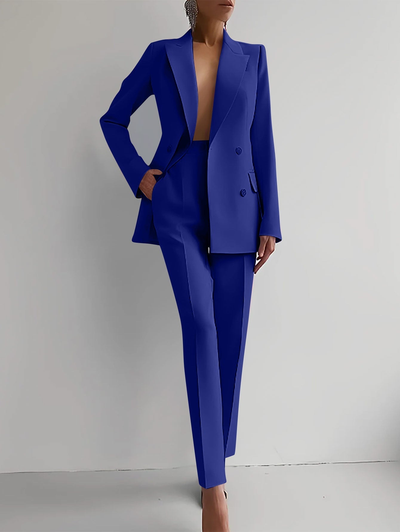 Sophisticated Crepe Suit