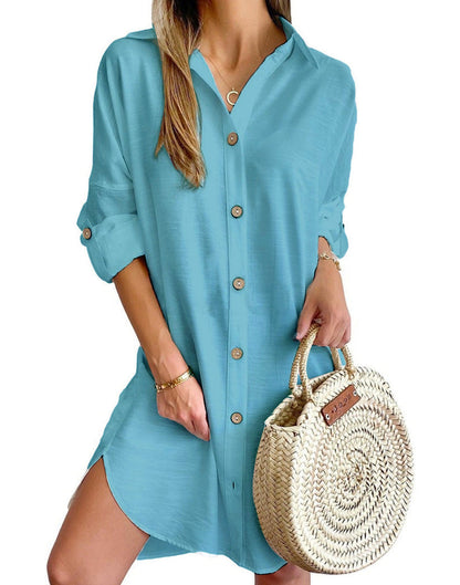 Effortless Chic Shirt Dress
