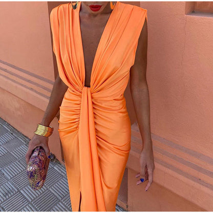 Curves-Enhancing Evening Dress