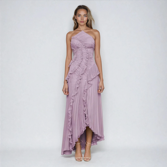 Ethereal Lilac Gown for Unforgettable Moments