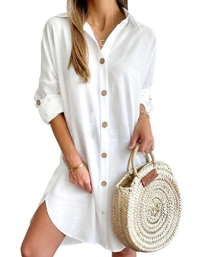 Effortless Chic Shirt Dress