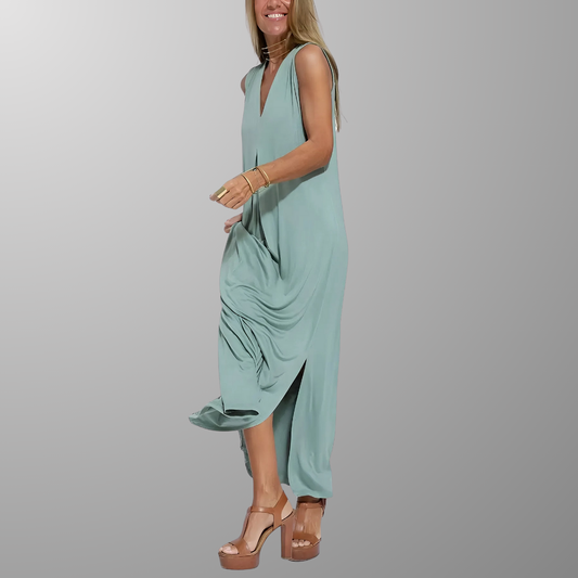 Curve-Sculpt Maxi Dress